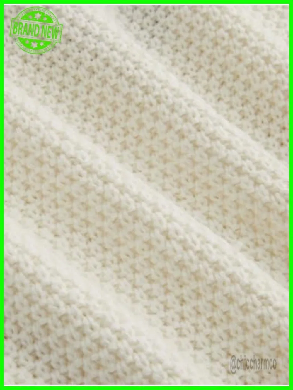 Sweater Vest V-Neck Sleeveless Knit Top Cable Knit Oversized Preppy Pullover
